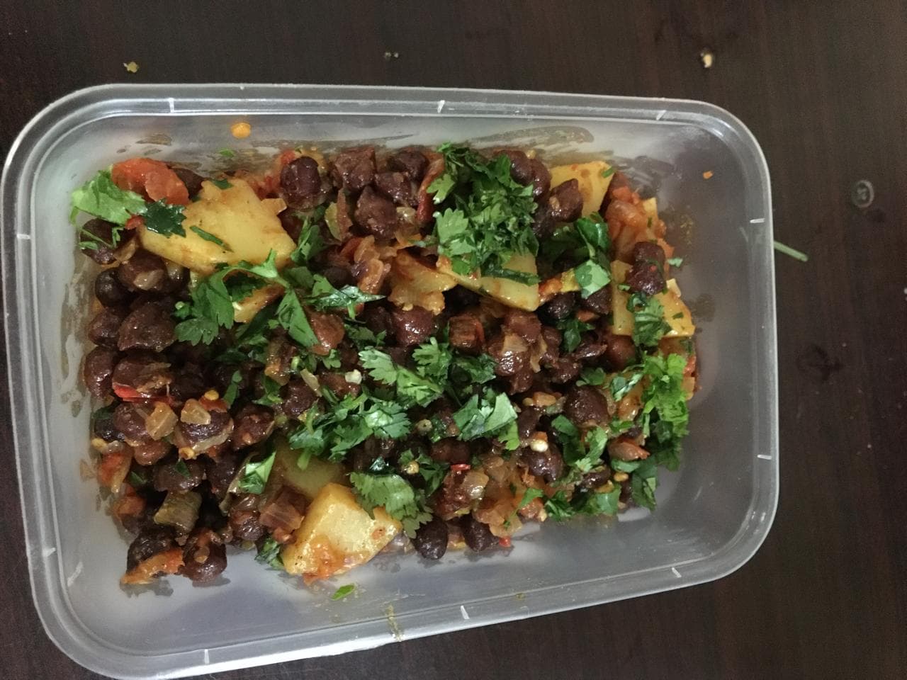 Kalay Chane ki Chaat